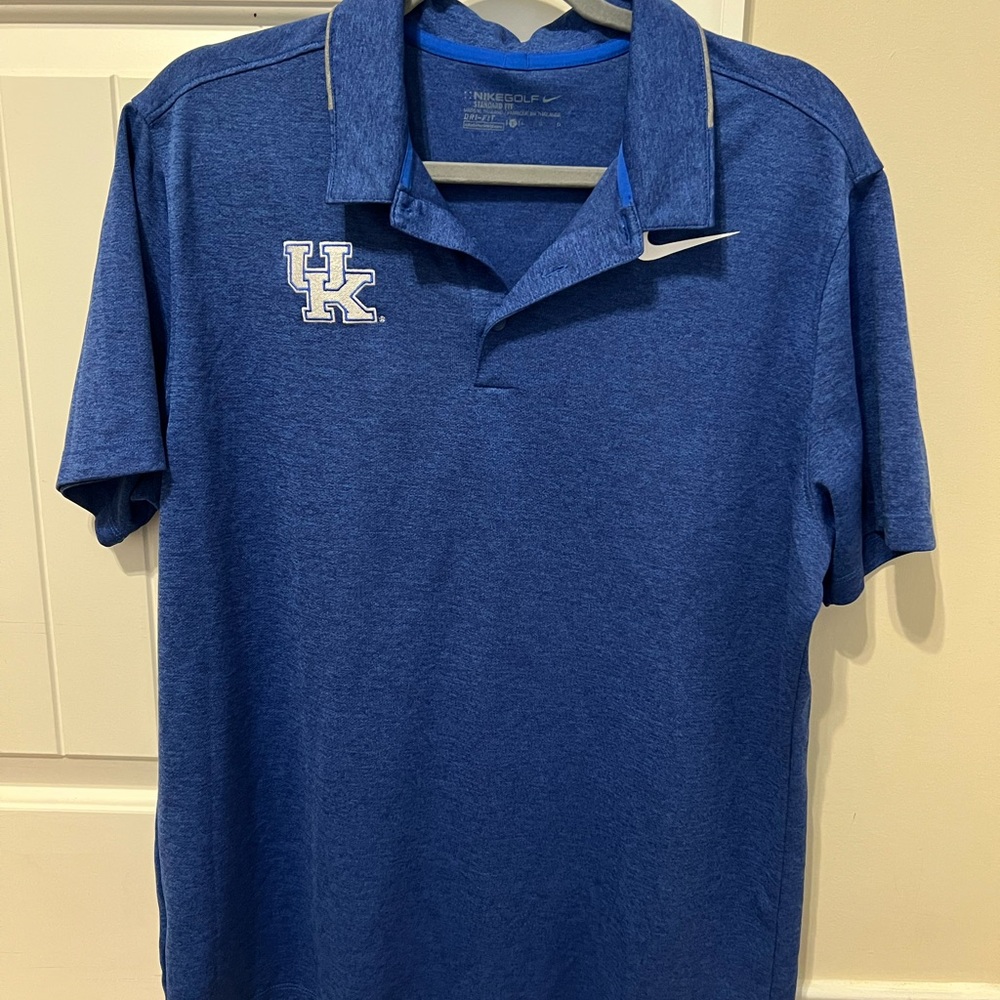 Nike University of Kentucky Blue Men's Polo Shirt